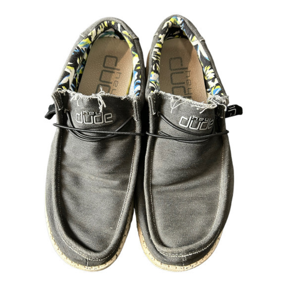 Hey Dude | Wally Stretch Slip On | Mens Size 12‎ | Black